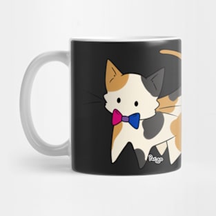 Bisexual Pride Calico Kitty Mug